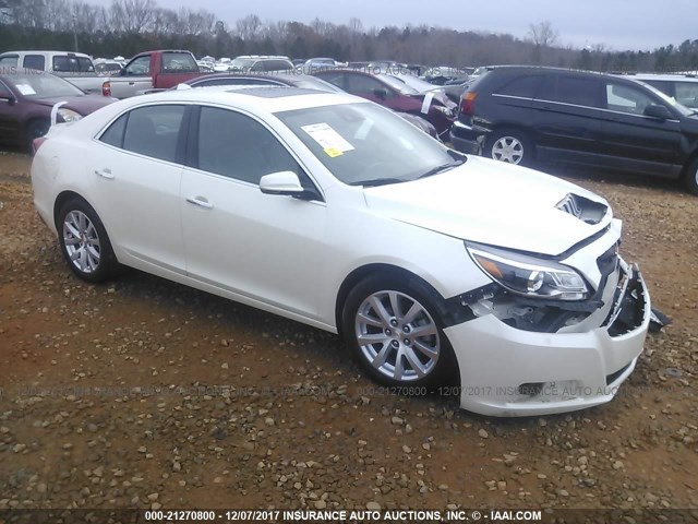1G11H5SA8DF282058 - 2013 CHEVROLET MALIBU LTZ 白色 照片 1