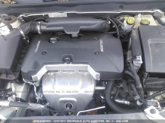 1G11H5SA8DF282058 - 2013 CHEVROLET MALIBU LTZ 白色 照片 10