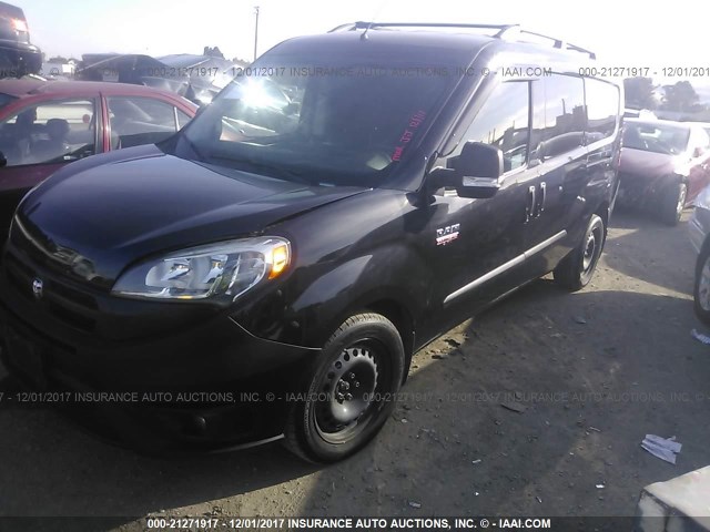 ZFBERFAT6F6A83386 - 2015 RAM PROMASTER CITY  BLACK photo 2