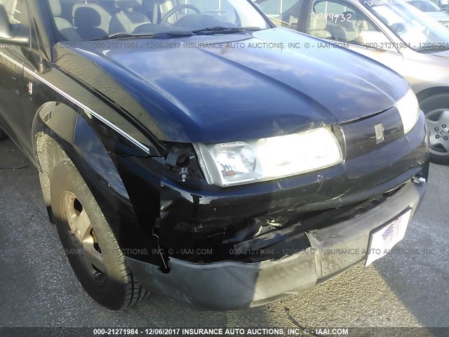 5GZCZ33D95S852733 - 2005 SATURN VUE BLACK photo 6