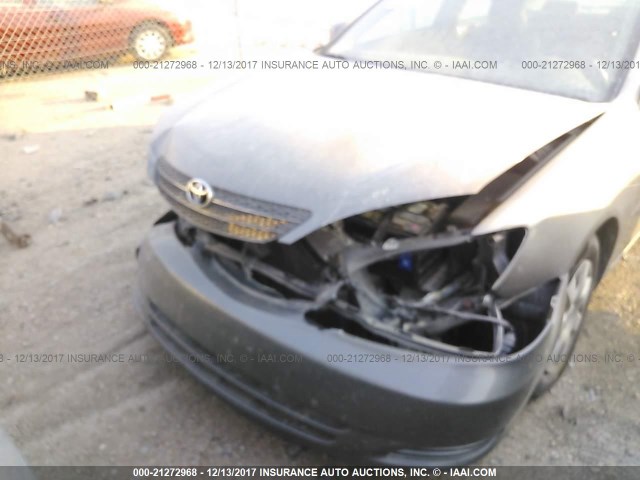 4T1BE32K02U558934 - 2002 TOYOTA CAMRY LE/XLE/SE BEIGE photo 6