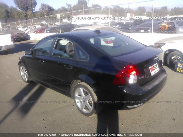 YV1MS390282373874 - 2008 VOLVO S40 2.4I BLACK photo 3