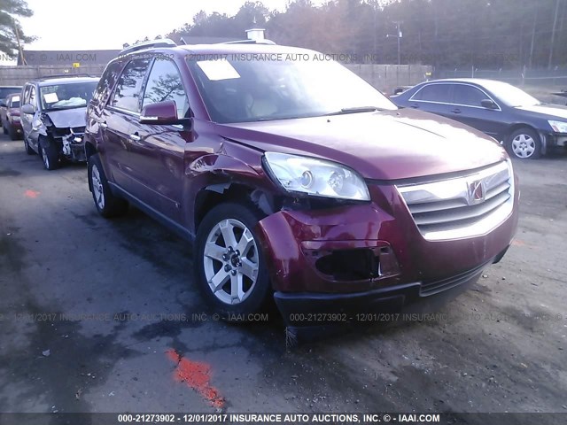 5GZER23767J136202 - 2007 SATURN OUTLOOK XR მუქწითელი ფოტო 1