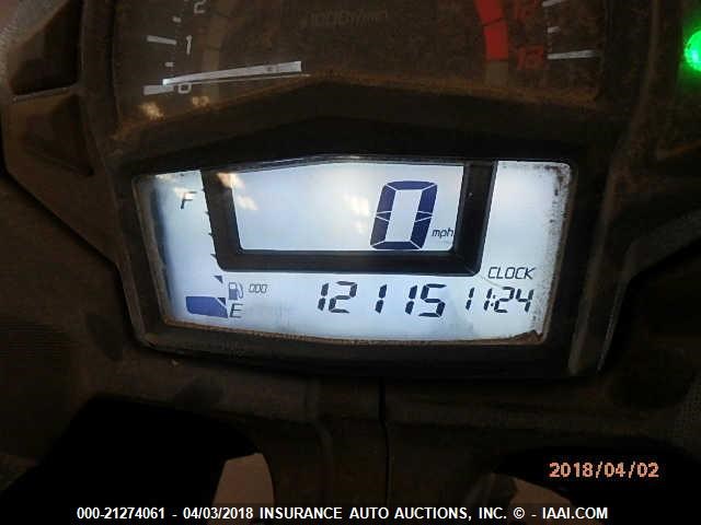 JKAEXEE16DDA13573 - 2013 KAWASAKI EX650 E BLUE photo 7