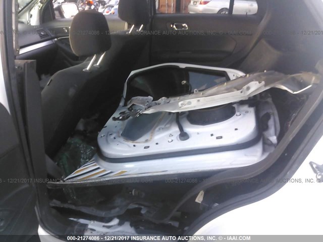 1FM5K8AR6EGA92186 - 2014 FORD EXPLORER POLICE INTERCEPTOR WHITE photo 8