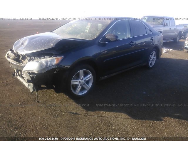 4T1BF1FK9DU696762 - 2013 TOYOTA CAMRY L/SE/LE/XLE 黑色 照片 2