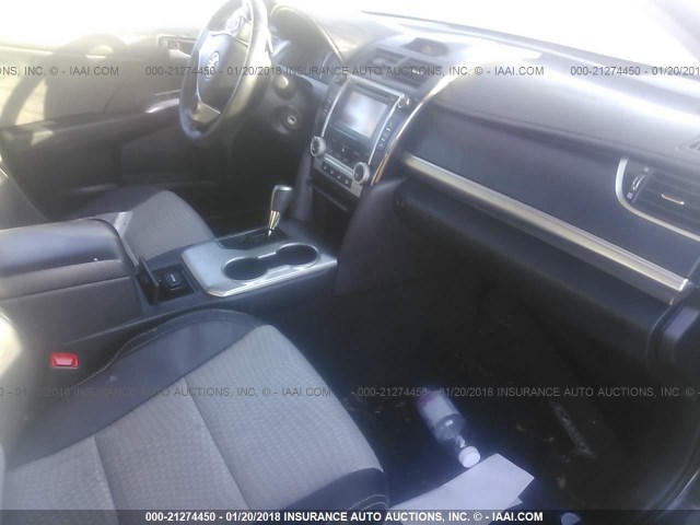 4T1BF1FK9DU696762 - 2013 TOYOTA CAMRY L/SE/LE/XLE 黑色 照片 5