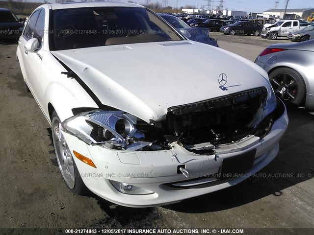 WDDNG86X68A219903 - 2008 MERCEDES-BENZ S 550 4MATIC WHITE photo 6