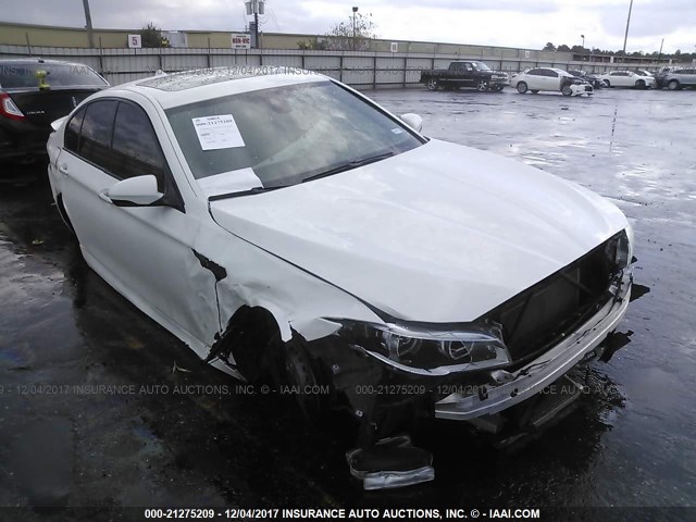 WBSFV9C59ED097828 - 2014 BMW M5 WHITE photo 1