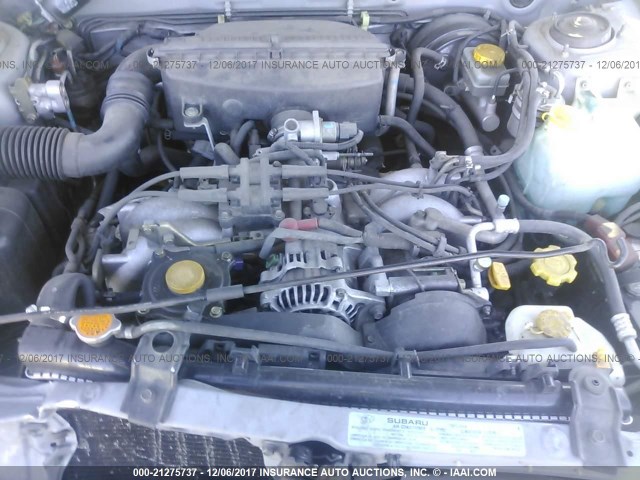 JF1SF65681H740881 - 2001 SUBARU FORESTER S 银色 照片 10