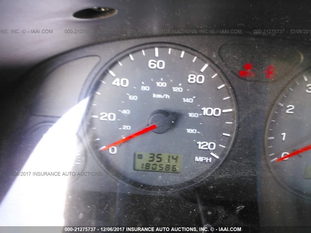 JF1SF65681H740881 - 2001 SUBARU FORESTER S 银色 照片 7