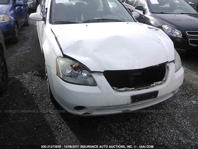 1N4AL11D32C200736 - 2002 NISSAN ALTIMA S/SL WHITE photo 6