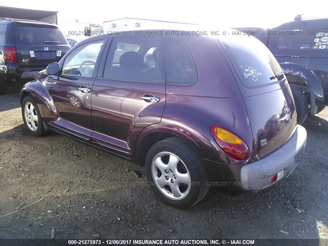 3C4FY58B32T334311 - 2002 CHRYSLER PT CRUISER TOURING PURPLE photo 3