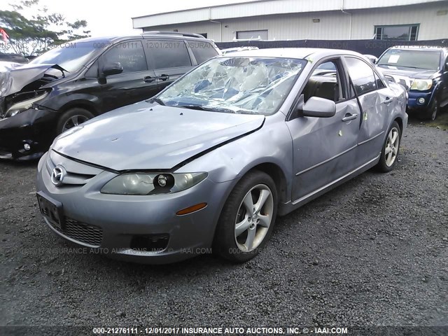 1YVHP80C385M17354 - 2008 MAZDA 6 I GRAY photo 2