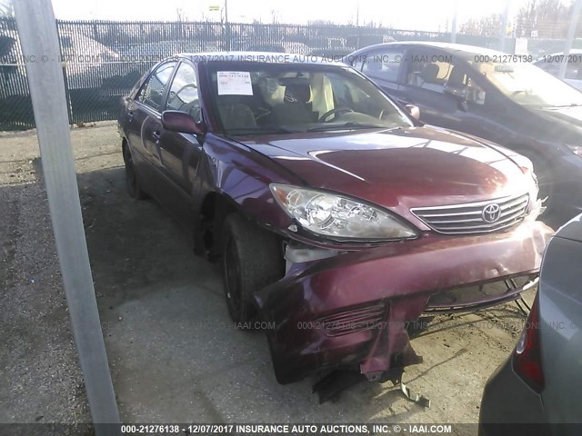 4T1BE30KX5U031944 - 2005 TOYOTA CAMRY LE/XLE/SE Tünd qırmızı foto 1