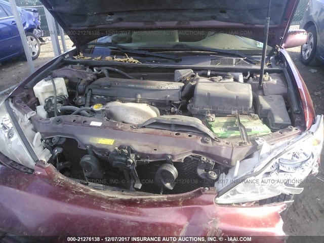 4T1BE30KX5U031944 - 2005 TOYOTA CAMRY LE/XLE/SE Tünd qırmızı foto 10