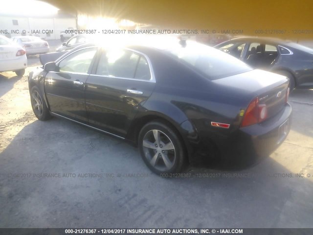 1G1ZC5E06CF214392 - 2012 CHEVROLET MALIBU 1LT 黑色 照片 3