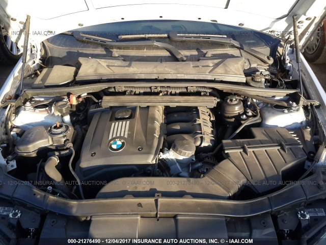 WBAVC53588FZ85445 - 2008 BMW 328 I SULEV SILVER photo 10