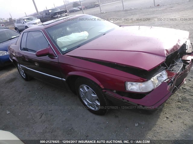 1G6ET1292XU602564 - 1999 CADILLAC ELDORADO TOURING RED photo 1