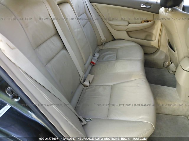 1HGCM66534A098496 - 2004 HONDA ACCORD EX BLUE photo 8