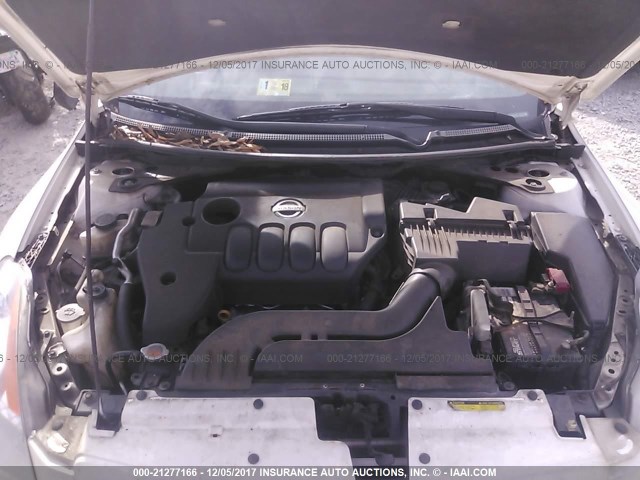 1N4AL24E28C164489 - 2008 NISSAN ALTIMA 2.5S WHITE photo 10