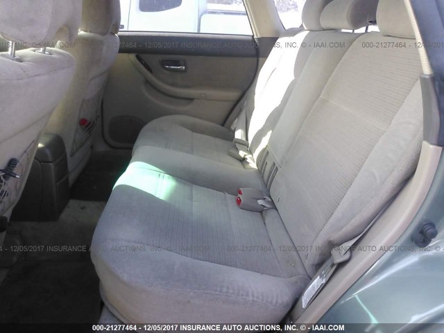 4S3BH675X36630857 - 2003 SUBARU LEGACY OUTBACK AWP 绿色 照片 8