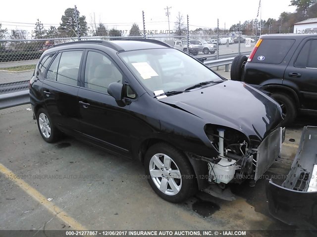 KNAFG526X87131263 - 2008 KIA RONDO LX/EX BLACK photo 1