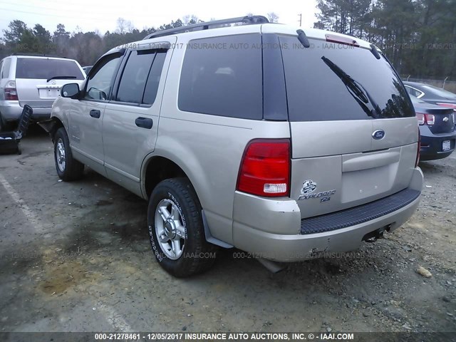 1FMZU73E14UC23881 - 2004 FORD EXPLORER XLT/XLT SPORT/NBX 金色 照片 3