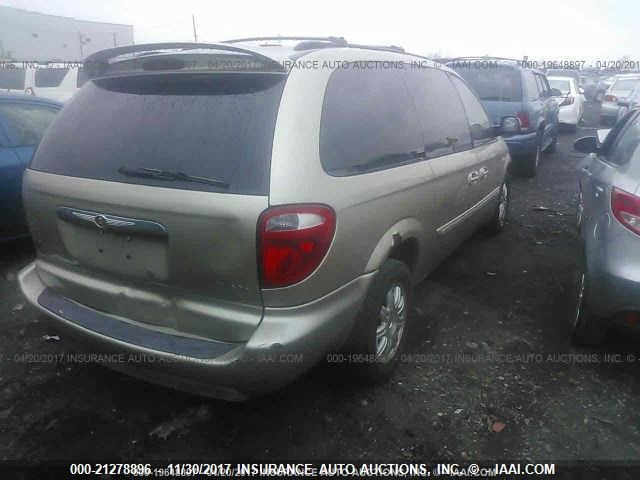 2A4GP54L26R722087 - 2006 CHRYSLER TOWN & COUNTRY TOURING BEIGE photo 4