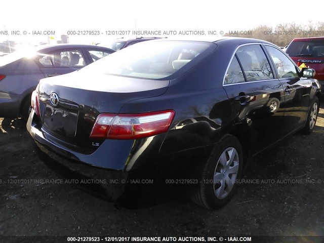 4T1BE46K49U299052 - 2009 TOYOTA CAMRY SE/LE/XLE Қара фото 4