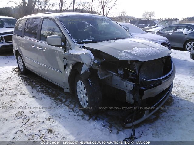 2C4RC1BG7ER461854 - 2014 CHRYSLER TOWN & COUNTRY TOURING GOLD photo 1