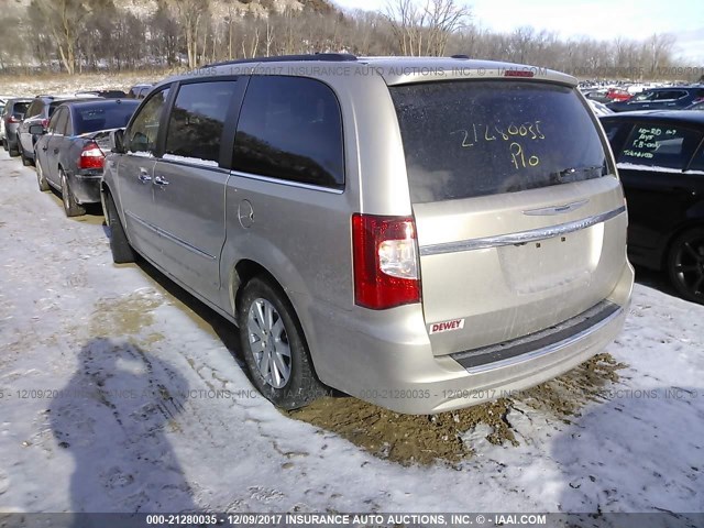 2C4RC1BG7ER461854 - 2014 CHRYSLER TOWN & COUNTRY TOURING GOLD photo 3