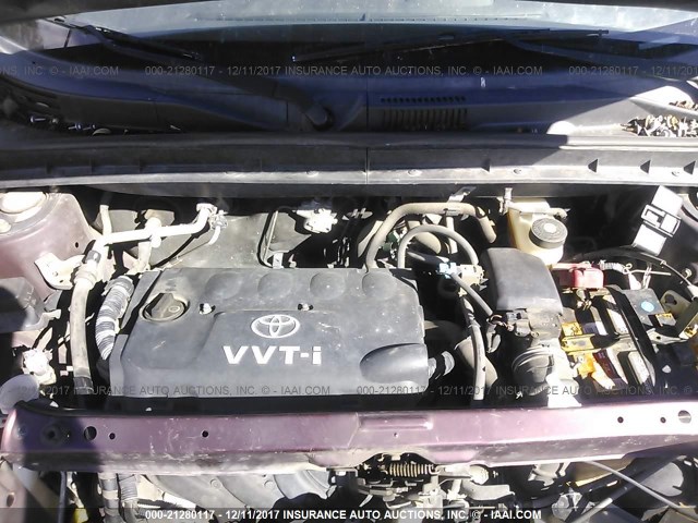 JTLKT324950198512 - 2005 TOYOTA SCION XB Tünd qırmızı foto 10