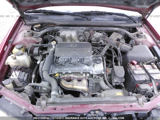 2T1CF22P11C538442 - 2001 TOYOTA CAMRY SOLARA SE/SLE წითელი ფოტო 10