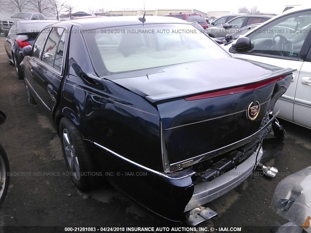 1G6KD57Y26U118500 - 2006 CADILLAC DTS BLUE photo 3