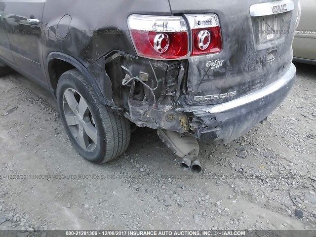 1GKKVRED3CJ154635 - 2012 GMC ACADIA SLT-1 Brązowy zdjęcie 6