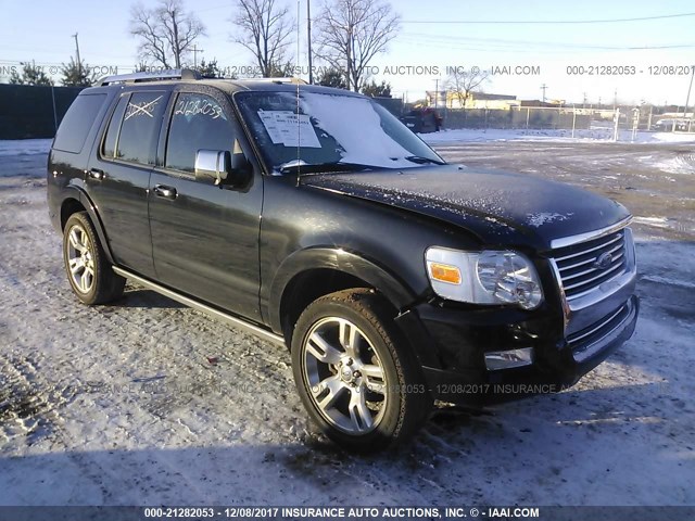 1FMEU8FEXAUA72745 - 2010 FORD EXPLORER LIMITED 黑色 照片 1