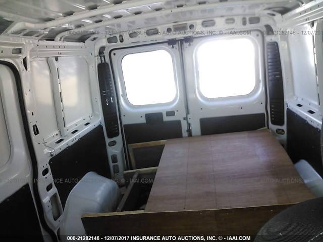 3C6TRVNG3EE114540 - 2014 RAM PROMASTER 1500 1500 STANDARD WHITE photo 8