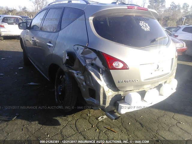 JN8AZ1MWXAW137917 - 2010 NISSAN MURANO S/SL/LE GRAY photo 6