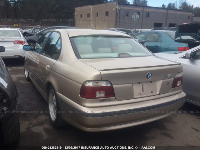 WBADM6331XBY22901 - 1999 BMW 528 I AUTOMATIC GOLD photo 3