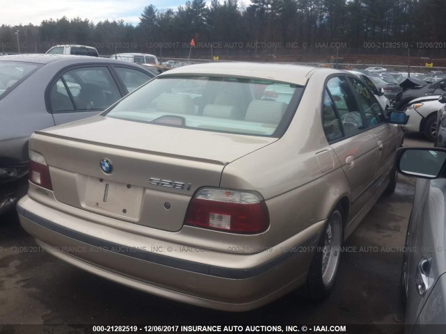 WBADM6331XBY22901 - 1999 BMW 528 I AUTOMATIC Ոսկեգույն լուսանկար 4