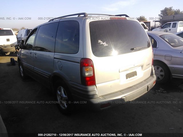 1GMDU03EXXD180079 - 1999 PONTIAC MONTANA / TRANS S  SILVER photo 3