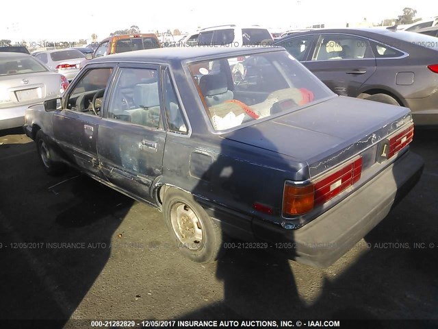 JT2SV12E4G6007915 - 1986 TOYOTA CAMRY DLX BLUE photo 3