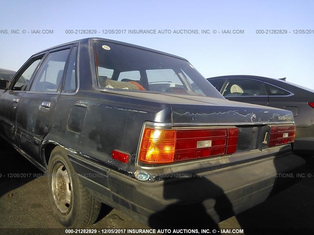 JT2SV12E4G6007915 - 1986 TOYOTA CAMRY DLX BLUE photo 6