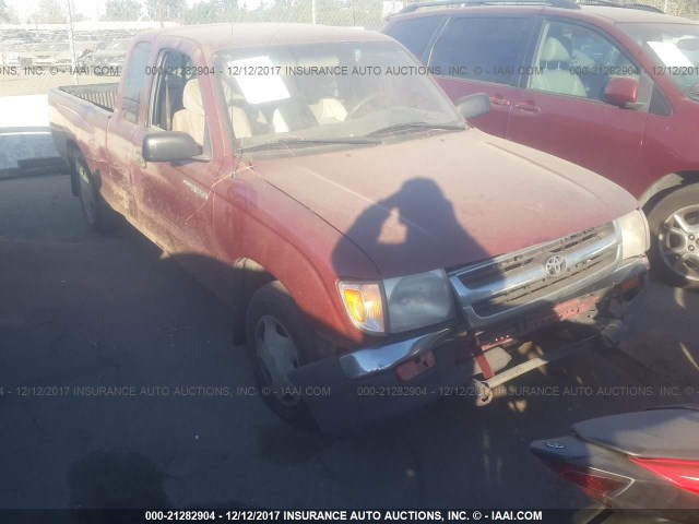 4TAVL52N1XZ527212 - 1999 TOYOTA TACOMA XTRACAB RED photo 1