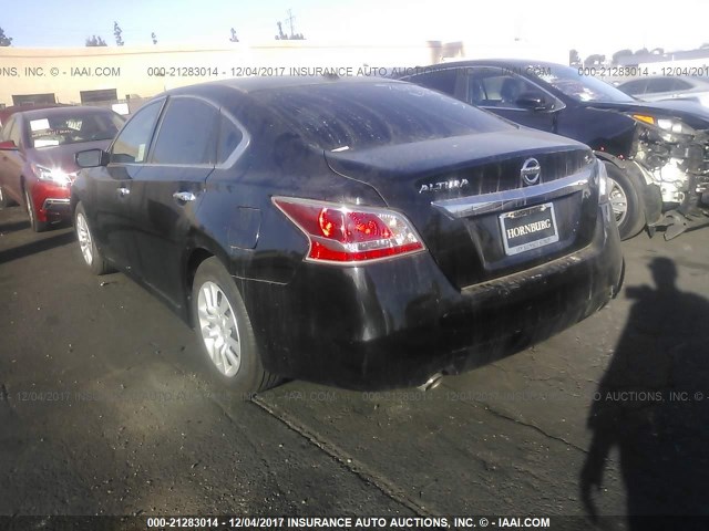 1N4AL3AP1FC273051 - 2015 NISSAN ALTIMA 2.5/S/SV/SL BLACK photo 3