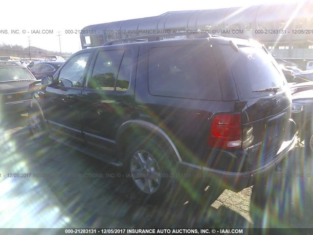 1FMDU74W83UC43724 - 2003 FORD EXPLORER EDDIE BAUER BLACK photo 3