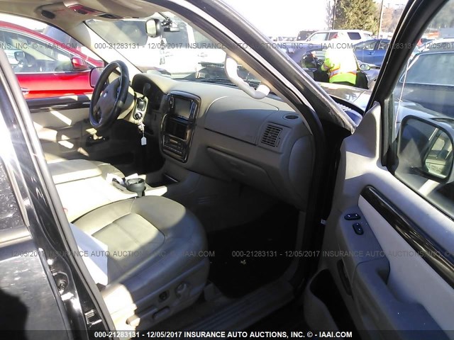 1FMDU74W83UC43724 - 2003 FORD EXPLORER EDDIE BAUER BLACK photo 5