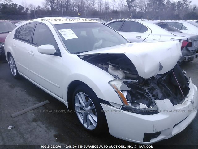 1N4BA41E67C850818 - 2007 NISSAN MAXIMA SE/SL WHITE photo 1