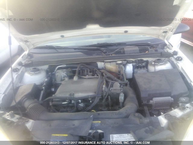 1G1ZT54854F120058 - 2004 CHEVROLET MALIBU LS Ağ foto 10